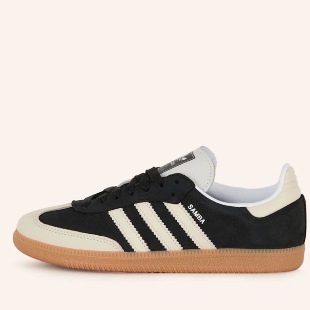 Adidas Samba like new. Wore in house but too big. Runs size large in my option.